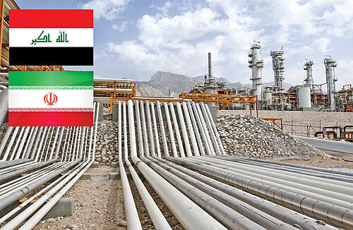 کاهش صادرات گاز ایران در پی عدم پرداخت بدهی‌ها توسط بغداد