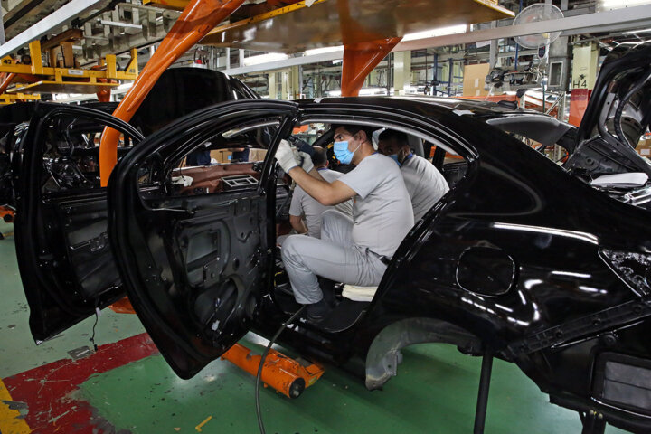  رشد ۶ درصدی تولید خودرو در نیمه نخست ۱۴۰۱