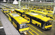 قرارداد تولید ۲۵۰۰ اتوبوس با وزارت کشور بسته شده