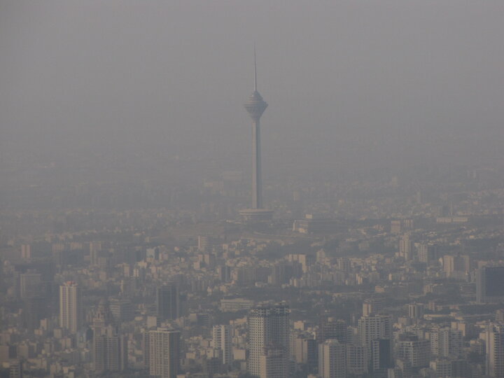 تشدید آلودگی هوای تهران تا پنجشنبه
